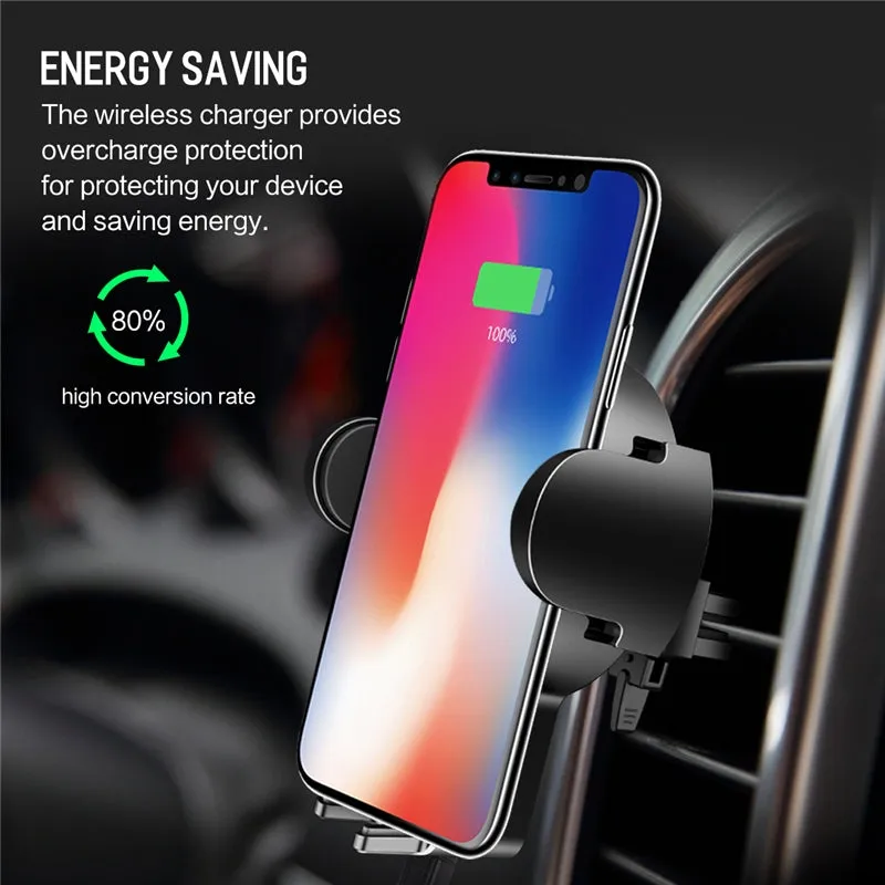 ROCK Car Wireless Charging Phone Holder