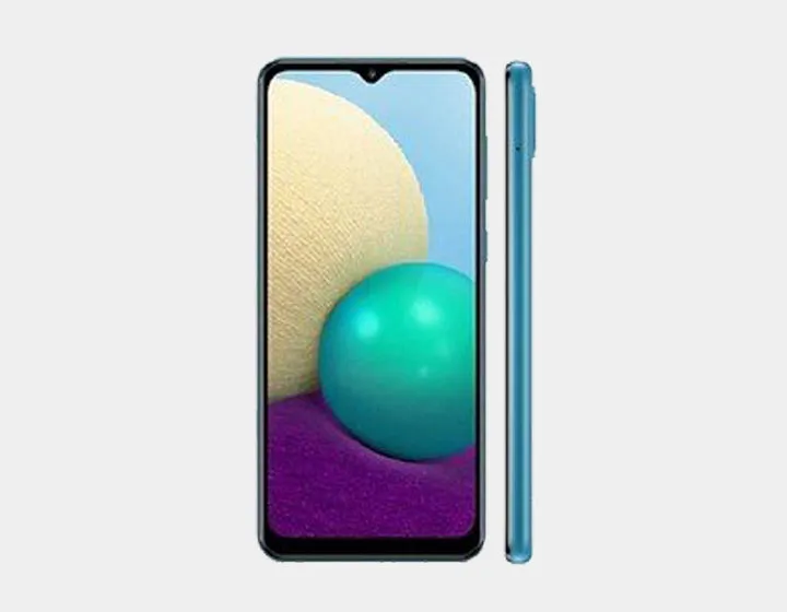 Samsung Galaxy A02 A022F/DS Dual Sim LTE 32GB, 3GB RAM GSM Unlocked - Blue