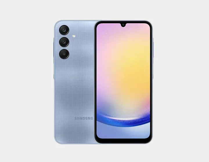 Samsung Galaxy A25 5G SM-A256E 128GB 6GB RAM, Dual SIM GSM Unlocked - Blue