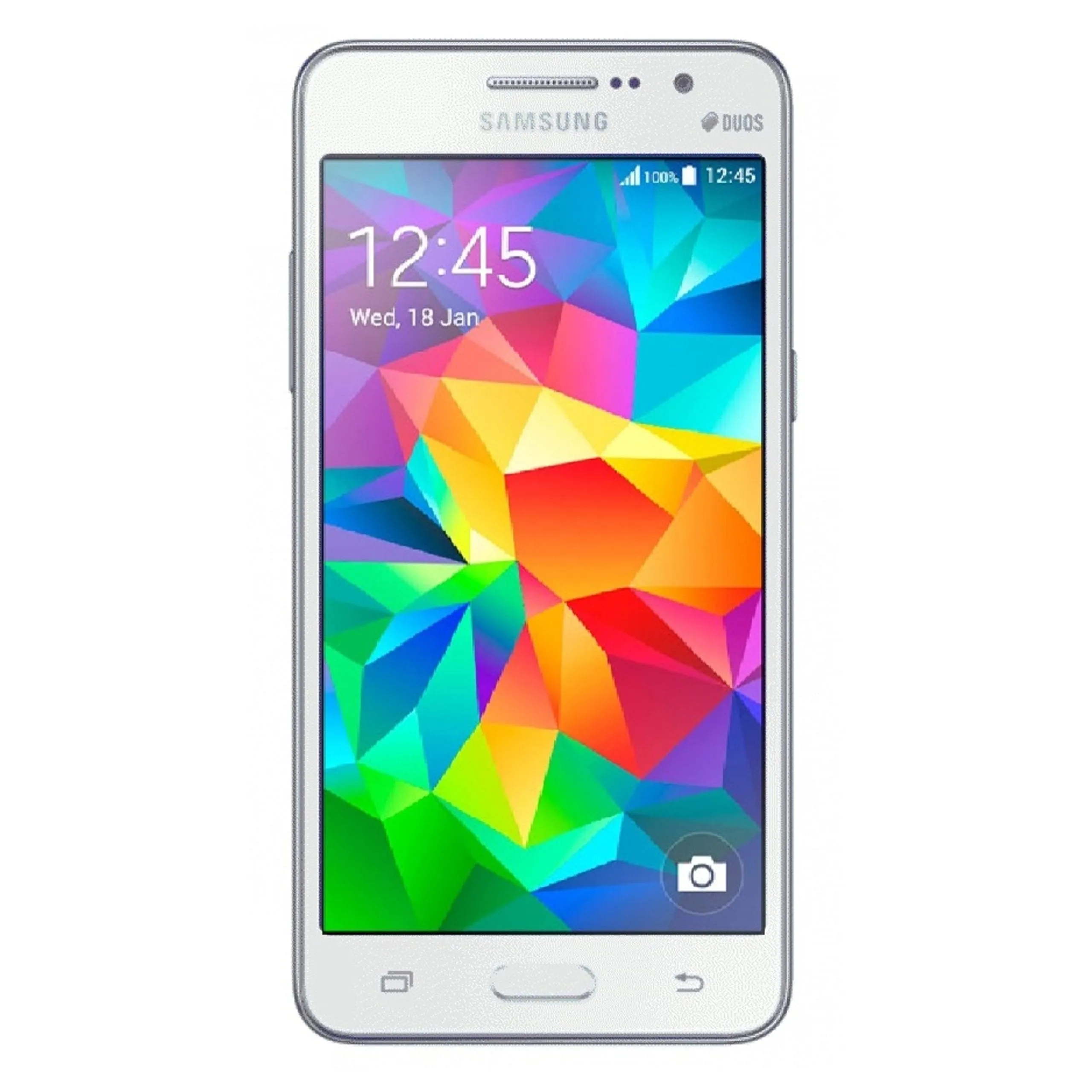 Samsung - Galaxy Grand Mobile Cell-Phone (unlocked) - White