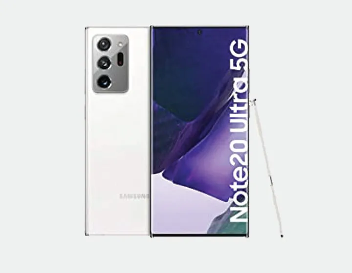 Samsung Galaxy Note 20 Ultra 5G SM-N986B/DS Dual Hybrid Sim 12GB 256GB GSM Unlocked - White