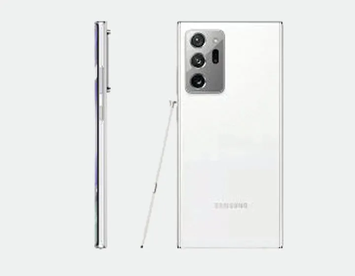 Samsung Galaxy Note 20 Ultra 5G SM-N986B/DS Dual Hybrid Sim 12GB 256GB GSM Unlocked - White