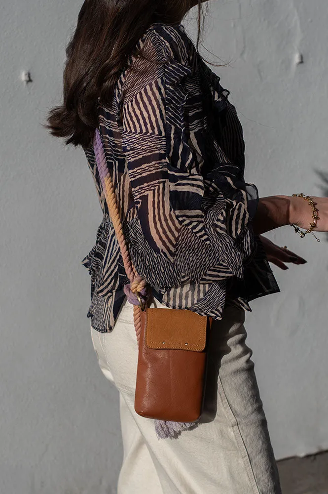 Sessùn Evalio Leather Mobile Phone Holder