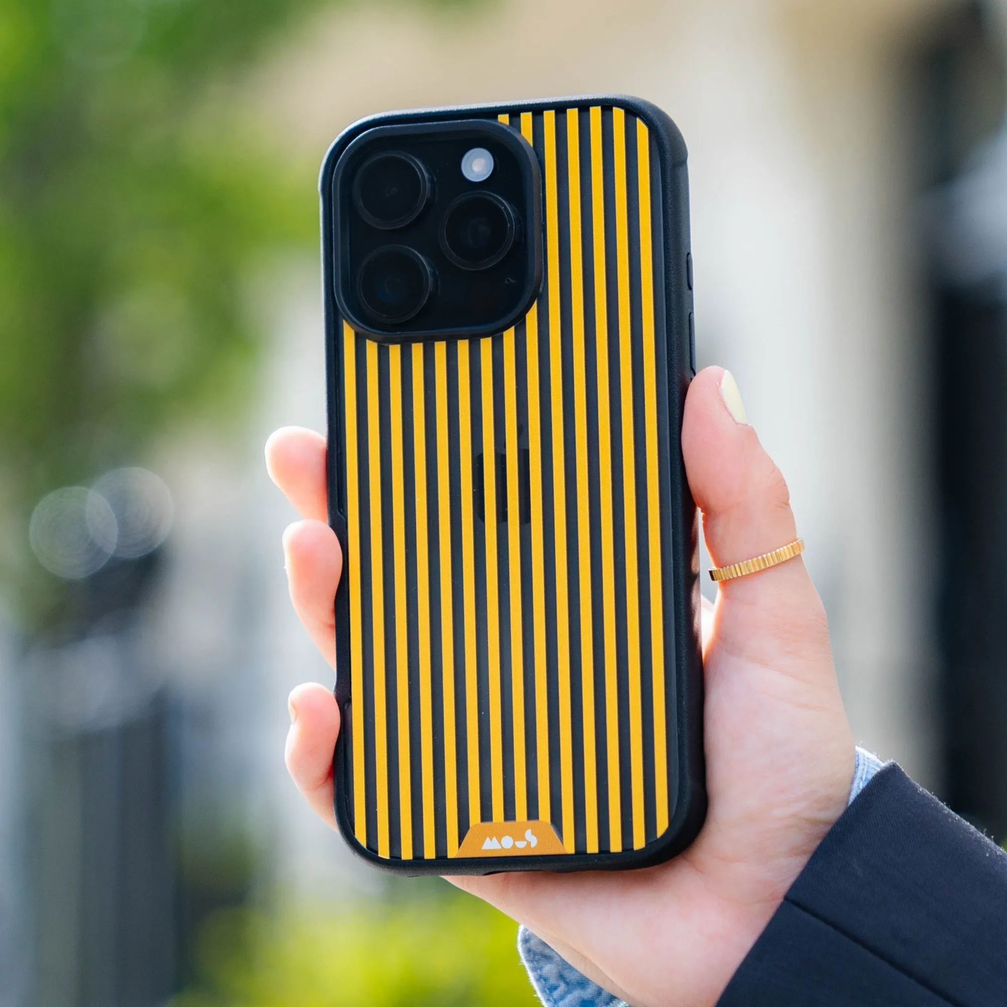 Solar Protective Phone Case - Clarity x Pinstripe
