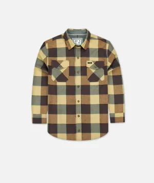 Tellulah Flannel Top - Chestnut