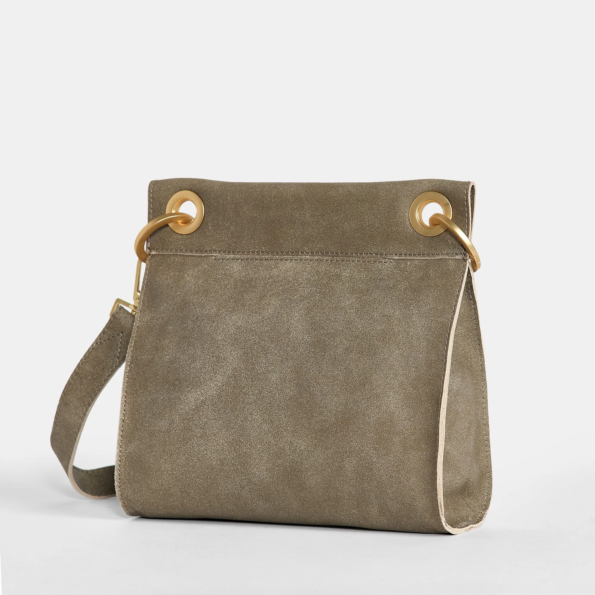 Tony | Pewter/Brushed Gold Red Zip | Med