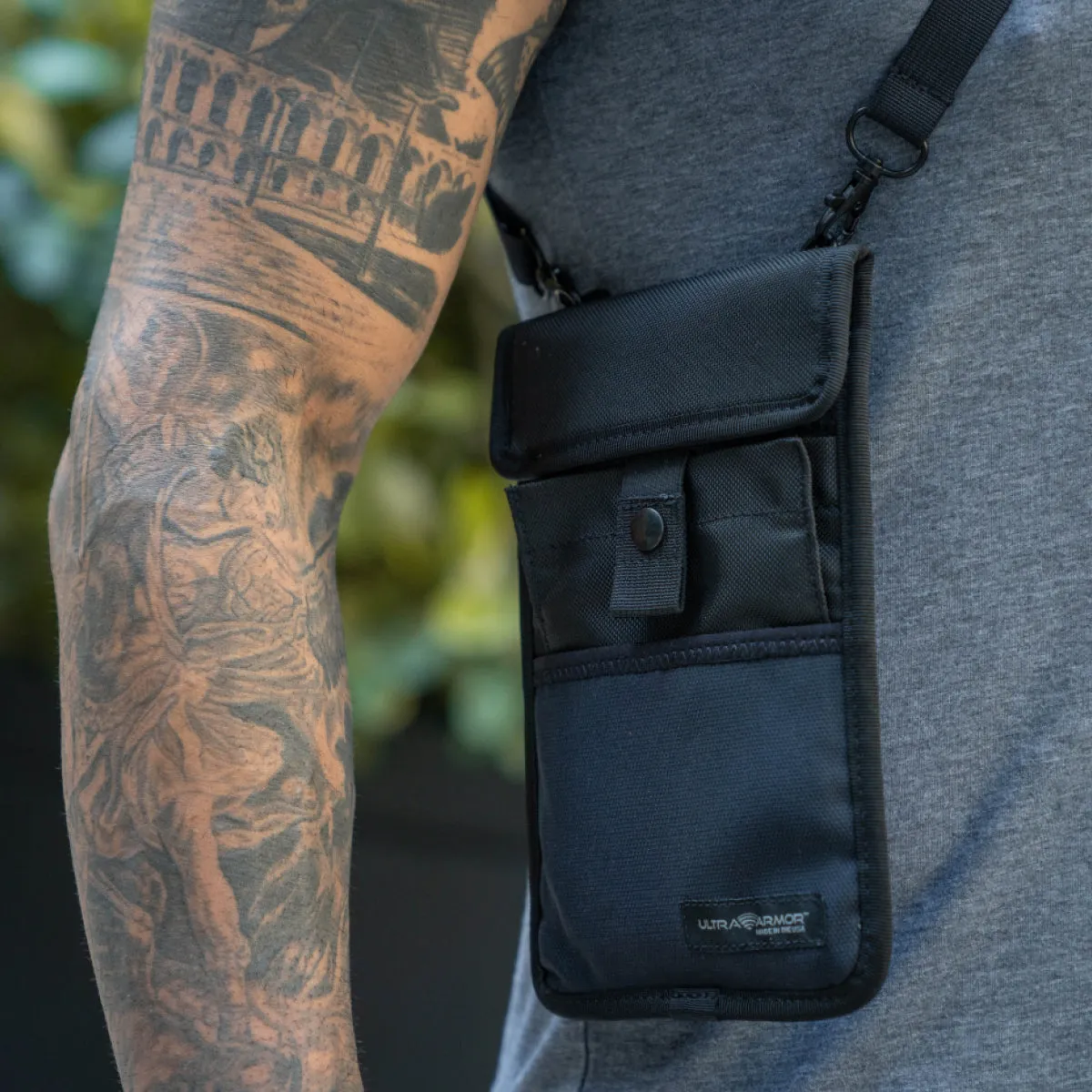 Ultra Armor ConcealShield Cell Phone Faraday Travel Bag – EMF   RFID Blocking Privacy Pouch