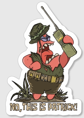 Wrong Number Sticker