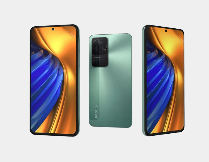 Xiaomi Poco F4 5G 128GB 6GB RAM Dual SIM GSM Unlocked - Moonlight Silver