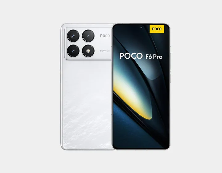 Xiaomi Poco F6 PRO 5G 512GB ROM 12GB RAM Dual SIM GSM Unlocked - White