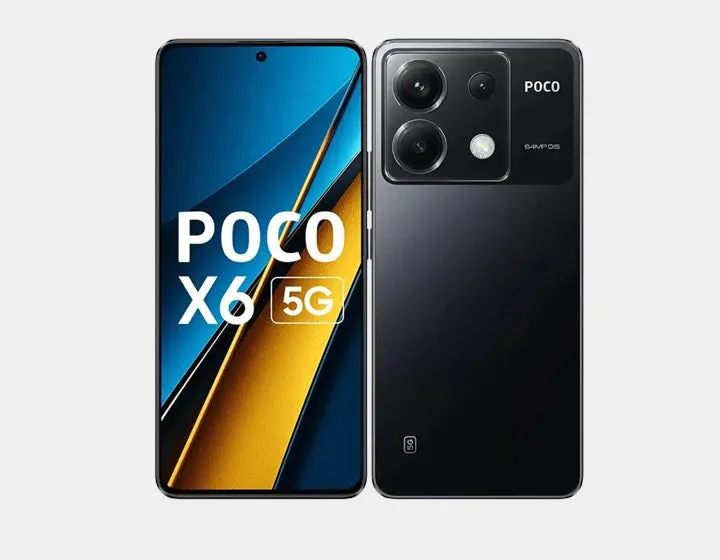Xiaomi Poco X6 5G 256GB ROM 8GB RAM Dual SIM GSM Unlocked - Black
