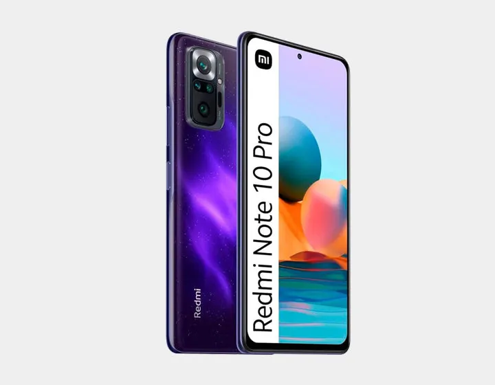 Xiaomi Redmi Note 10 Pro 4G Dual SIM LTE 256GB 8GB RAM GSM Unlocked - Nebula Purple