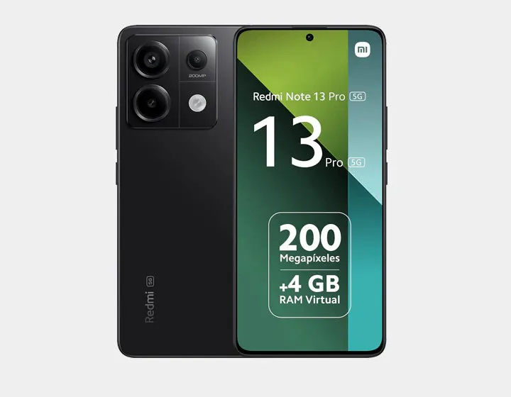 Xiaomi Redmi Note 13 PRO 5G 256GB ROM 8GB RAM Dual SIM GSM Unlocked - Black