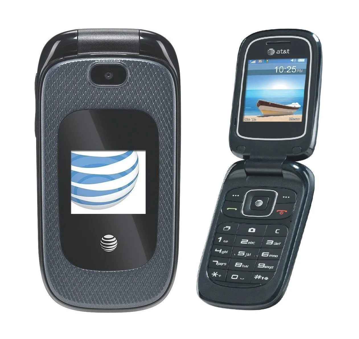 ZTE Z222 AT&T 3G GSM Bluetooth with Camera Flip Phone